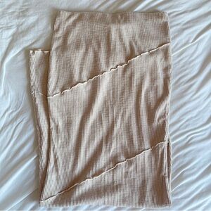 Princess Polly Beige Maxi Skirt